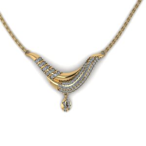 Regal Bloom Tanmaniya Pendant: An Opulent Fusion of 14K, 18K, and 22K Gold