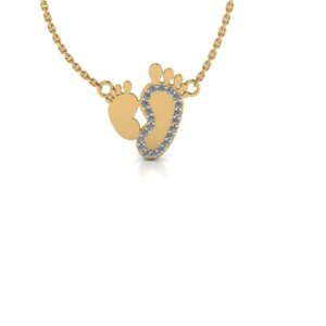 Innocent Beginnings Diamond Pendant (14K, 18K, and 22K Variants)