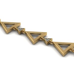 Regal Elegance: Women's Gold Bracelet (14K, 18K, 22K)