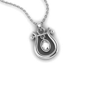 Droplet Silver Pendant