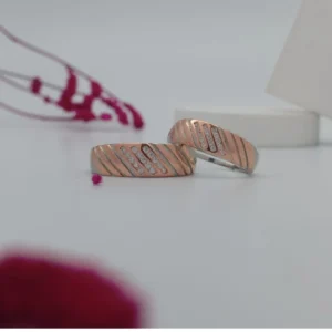 Untitled design Radiant Harmony: Dual-Tone Finger Ring