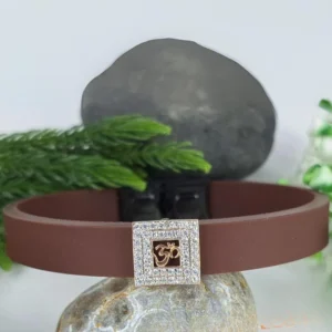 Valor Charm: Men's Silver Belt Bracelet