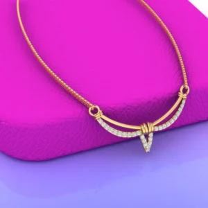 Timeless Gold Elegance: Daily Wear Pendant (In three karat variants 14k, 18k & 22k)