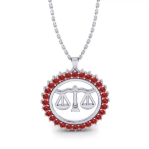 Scales of Justice Pendant: A Symbol of Balance and Fairness