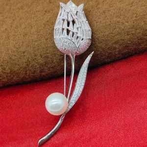 Untitled_design-4_3 Blooming Elegance: Premium Floral Silver Brooch