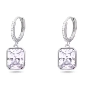 Lunar Radiance: Moon Glow Stone Earrings