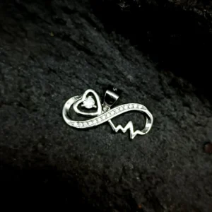 Eternal Loop Silver Pendant