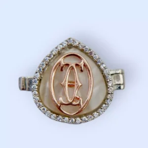 Silver Illumination: Opulent Shirt Button Caps for a Luxurious Touch