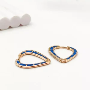 Oceanic Mirage: Blue Earrings