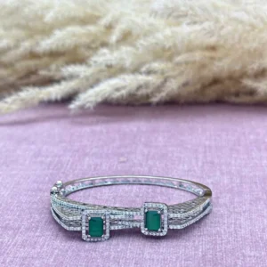 Untitled_design Verdant Horizon: Silver Kara Bracelet