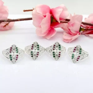 Moonlit Grace: Silver Toe Rings