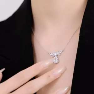 Ethereal Horizon: Sterling Silver Pendant with Chain