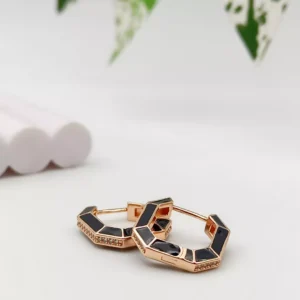 Celestial Horizon: Silver Half Cuff Earrings