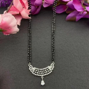 Timeless Elegance: Silver Mangalsutra Pendant