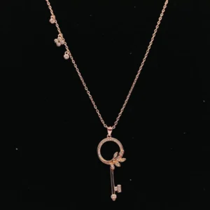 The Key to Elegance: Pendant with Chain