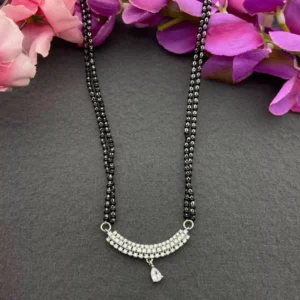 Timeless Charm: 92.5 Silver Mangalsutra Pendant