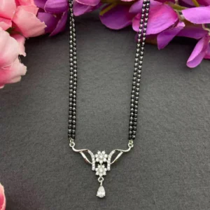 Timeless Graces: 92.5 Silver Mangalsutra Pendant