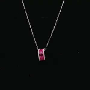 Soft Bloom Pendant with Chain