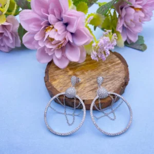 untitled-design-11-674ec8117f096 Orbital Flow: Silver Chain Earrings