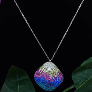 Prism Radiance Pendant with Chain