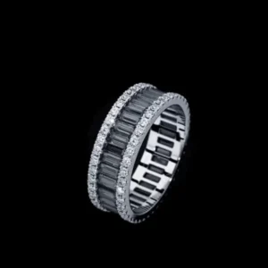 Luminous Elegance Band Ring