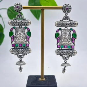Majestic Echo Jhumka Earrings