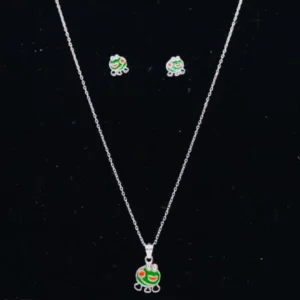 Charming Lily Pond Pendant Set