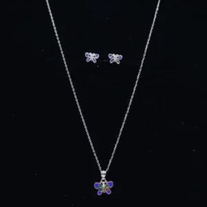 Fluttering Grace Pendant Set