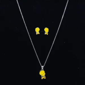 Whimsical Teddy Pendant Set